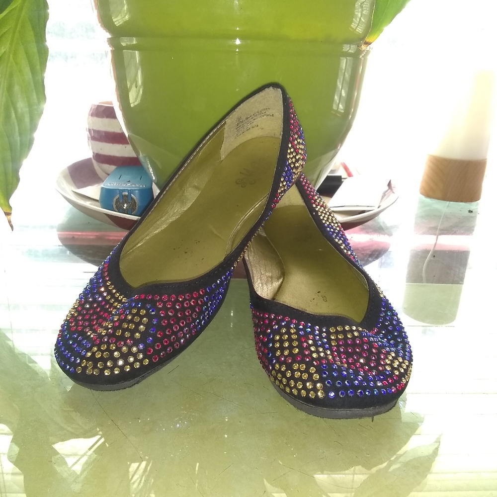 Girls Glitter Shoes